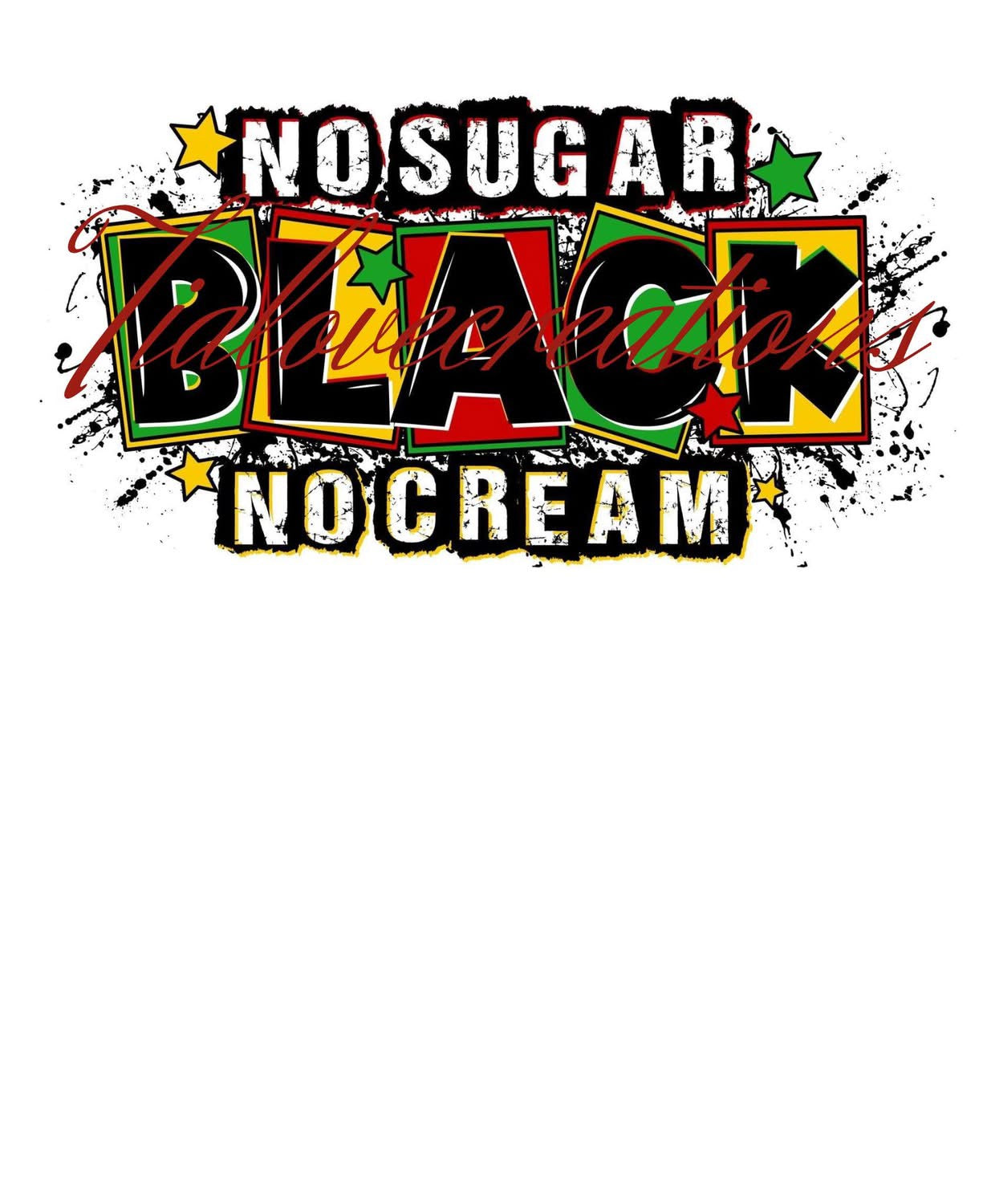 No Sugar Black No Cream