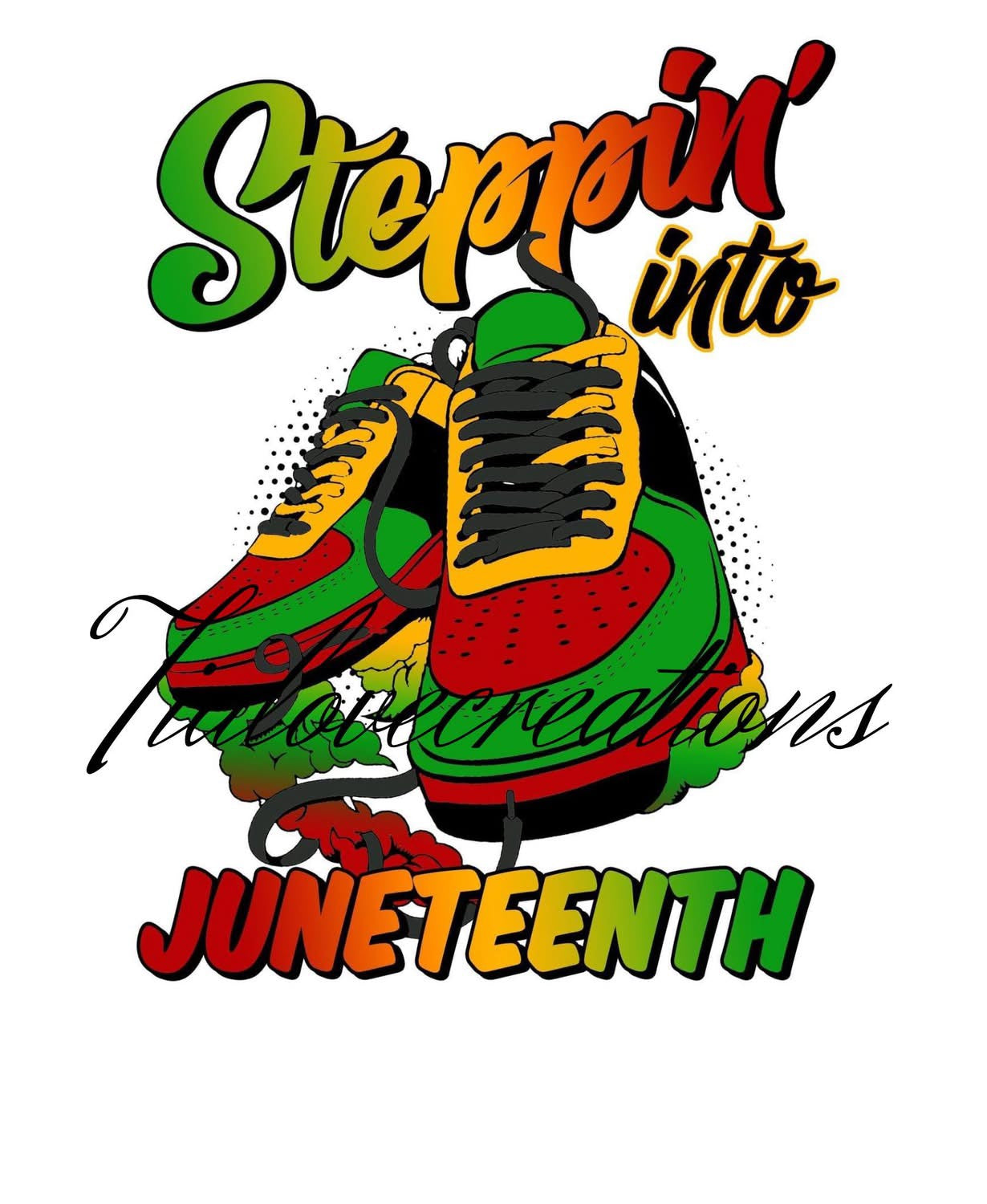 Steppin' Into Juneteenth Sneaker